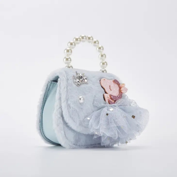 'Miss Spring' Blue Purse - Picture 2 of 5